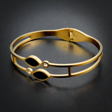 Golden Onyx Bangle