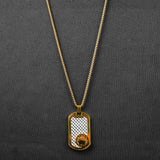 Golden Rectangle crown pendant