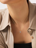 Asterian Diamond Heart Necklace