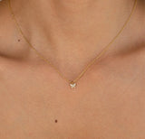 Tiny Butterfly Necklace