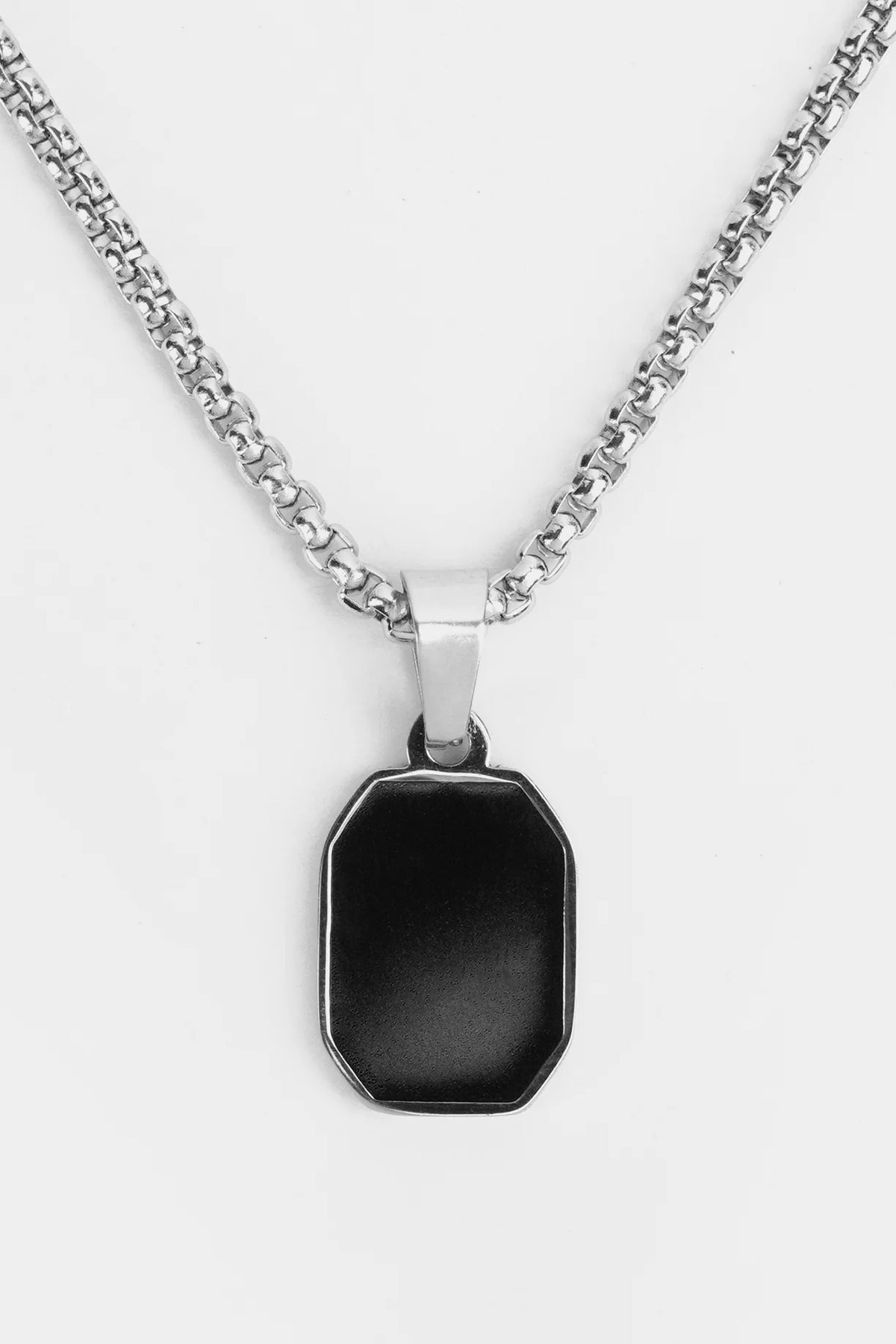 Metal Rectangular Pendant