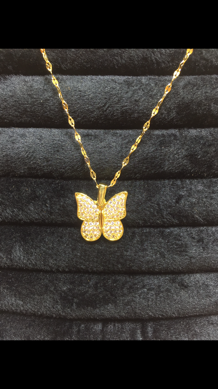 Butterfly Locket Openable