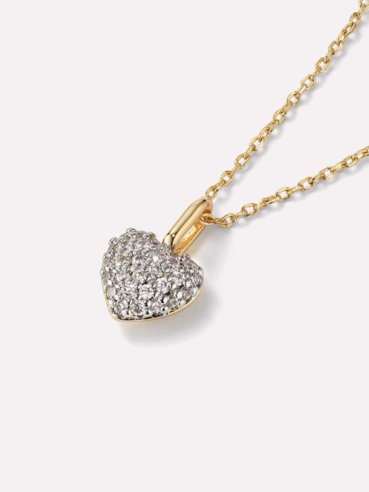 Asterian Diamond Heart Necklace